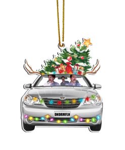 Gearhumans 3D Office Branch War Custom Christmas Ornament