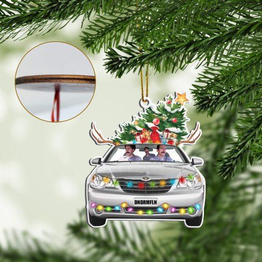 Gearhumans 3D Office Branch War Custom Christmas Ornament