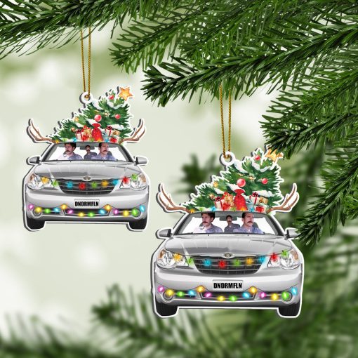 Gearhumans 3D Office Branch War Custom Christmas Ornament