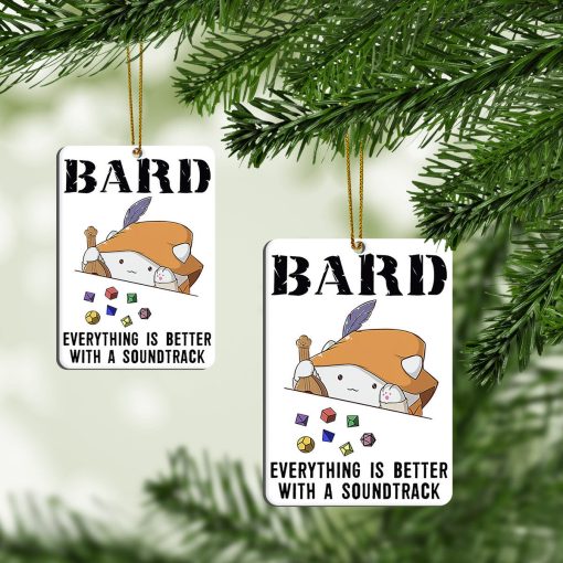 Gearhumans 3D DnD Brad Custom Ornament