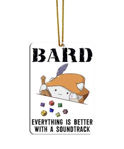 Gearhumans 3D DnD Brad Custom Ornament