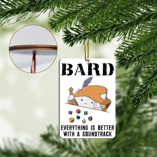 Gearhumans 3D DnD Brad Custom Ornament