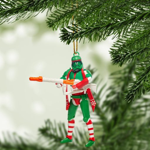 Gearhumans 3D SW The Black Series Sith Trooper (Holiday Edition) Custom Ornament - Image 5