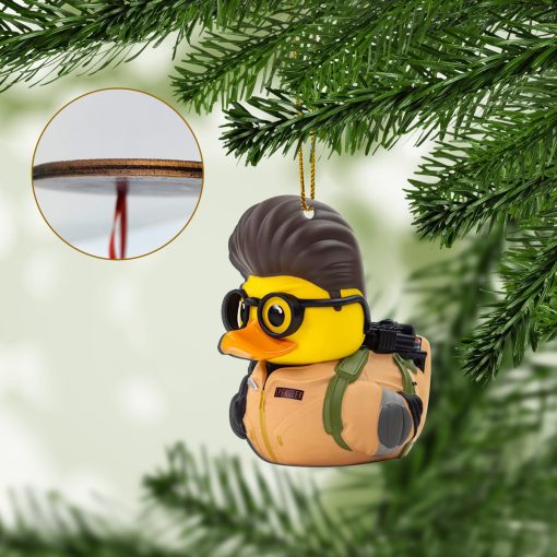 Gearhumans 3D Ghostbusters Egon Spengler Cosplaying Duck Custom Ornament - Image 3