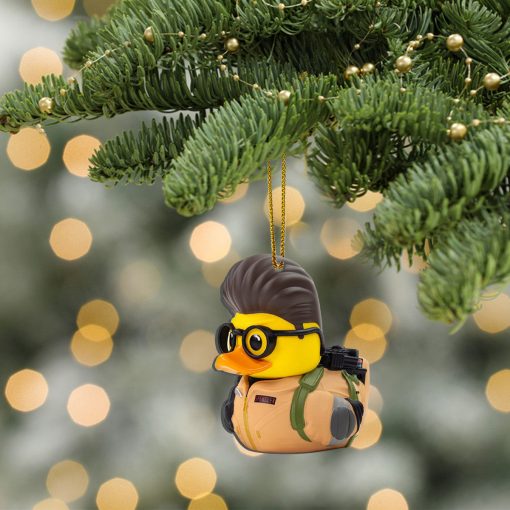 Gearhumans 3D Ghostbusters Egon Spengler Cosplaying Duck Custom Ornament - Image 6