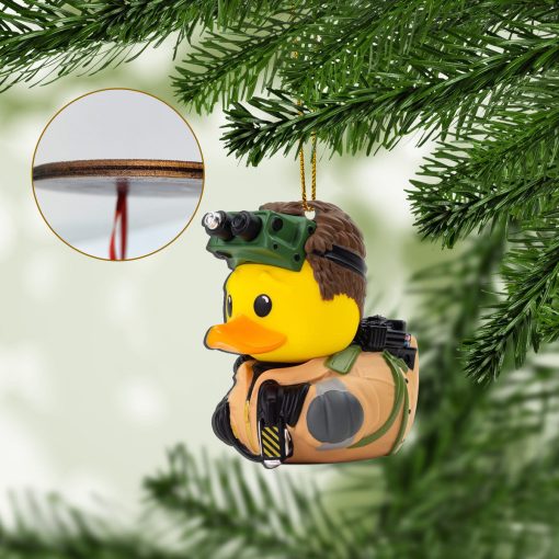 Gearhumans 3D Ghostbusters Ray Stantz Cosplaying Duck Custom Ornament - Image 2