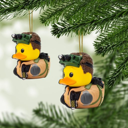 Gearhumans 3D Ghostbusters Ray Stantz Cosplaying Duck Custom Ornament - Image 3