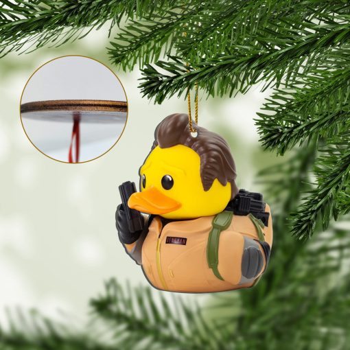 Gearhumans 3D Ghostbusters Peter Venkman Cosplaying Duck Custom Ornament - Image 4