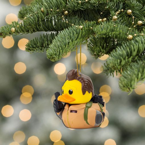 Gearhumans 3D Ghostbusters Peter Venkman Cosplaying Duck Custom Ornament - Image 5