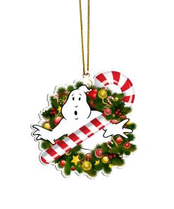 Gearhumans 3D Ghostbusters Wrealth Christmas Custom Ornament