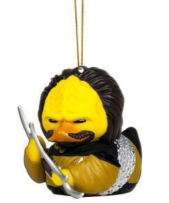 Gearhumans 3D S.T Worf Cosplaying Duck Custom Ornament
