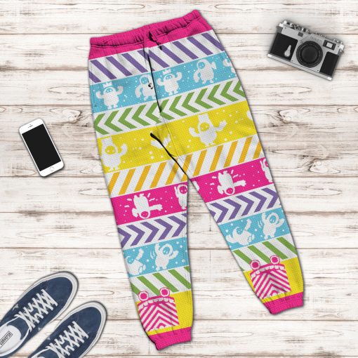 Gearhumans 3D Offical Fall Guys Christmas Custom Ugly Long sleeve - Image 7