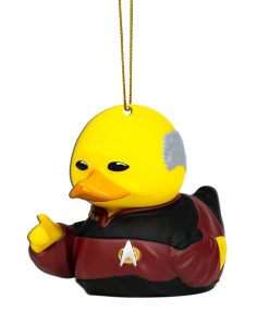 Gearhumans 3D S.T Jean Luc Picard Cosplaying Duck Custom Ornament