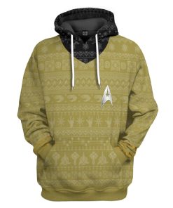 Gearhumans 3D S.T The Original Series 1966 1969 Yellow Ugly Christmas Custom Hoodie Tshirt Apparel