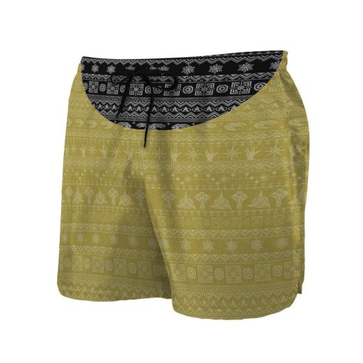 Gearhumans 3D S.T The Original Series 1966 1969 Yellow Ugly Christmas Custom Men Short - Image 2