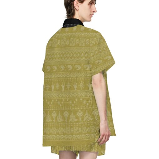 Gearhumans 3D S.T The Original Series 1966 1969 Yellow Ugly Christmas Custom Hawaii Shirt 5 Gearhumans 3D S.T The Original Series 1966 1969 Yellow Ugly Christmas Custom Hawaii Shirt - Image 5