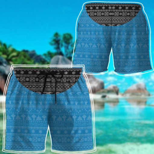 Gearhumans 3D S.T The Original Series 1966 1969 Blue Ugly Christmas Custom Hawaii Shirt 8 Gearhumans 3D S.T The Original Series 1966 1969 Blue Ugly Christmas Custom Hawaii Shirt - Image 8