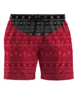 Gearhumans 3D S.T The Original Series 1966 1969 Red Ugly Christmas Custom Men Short