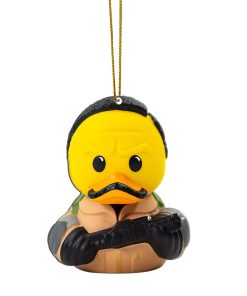 Gearhumans 3D Ghostbusters Winston Zeddemore Duck Custom Christmas Ornament
