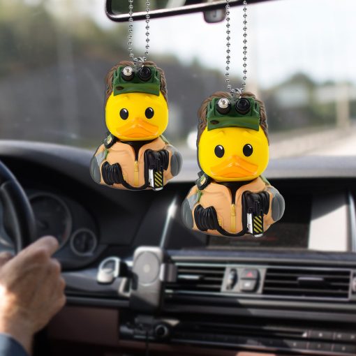 Gearhumans 3D Ghostbusters Ray Stantz Duck Custom Christmas Ornament - Image 2