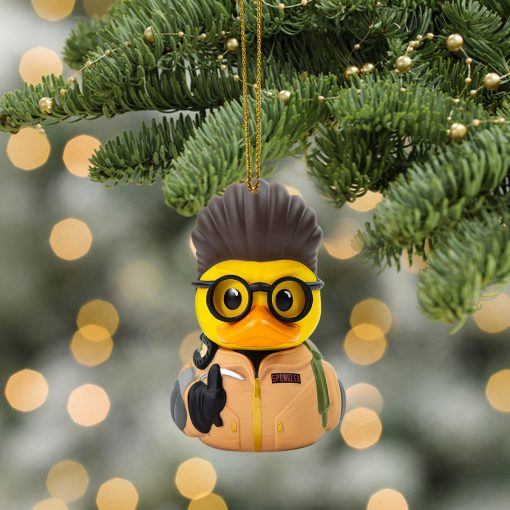 Gearhumans 3D Ghostbusters Egon Spengler Duck Custom Christmas Ornament - Image 4