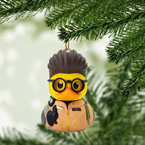 Gearhumans 3D Ghostbusters Egon Spengler Duck Custom Christmas Ornament - Image 3