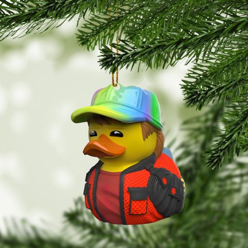Gearhumans 3D Back To The Future Marty Duck Custom Ornament 3 Gearhumans 3D Back To The Future Marty Duck Custom Ornament - Image 3