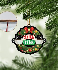 Alternative view of Gearhumans 3D FRIENDS Central Perk Christmas Custom Ornament