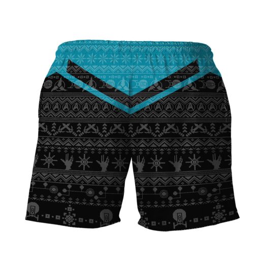 Gearhumans 3D S.T Picard 2020 Blue Ugly Christmas Custom Hawaii Shirt 6 Gearhumans 3D S.T Picard 2020 Blue Ugly Christmas Custom Hawaii Shirt - Image 6