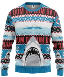 Gearhumans 3D DA DUM Ugly Christmas Custom Ugly Long sleeve
