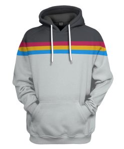Gearhumans 3D S.T Wesley Crusher Custom Hoodie Tshirt Apparel