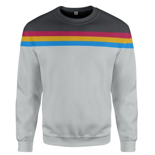 Gearhumans 3D S.T Wesley Crusher Custom Hoodie Tshirt Apparel 3 Gearhumans 3D S.T Wesley Crusher Custom Hoodie Tshirt Apparel - Image 3
