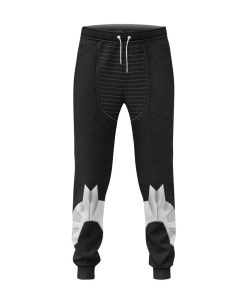 Gearhumans 3D Psycho Rangers Black Psycho Costume Sweatpants
