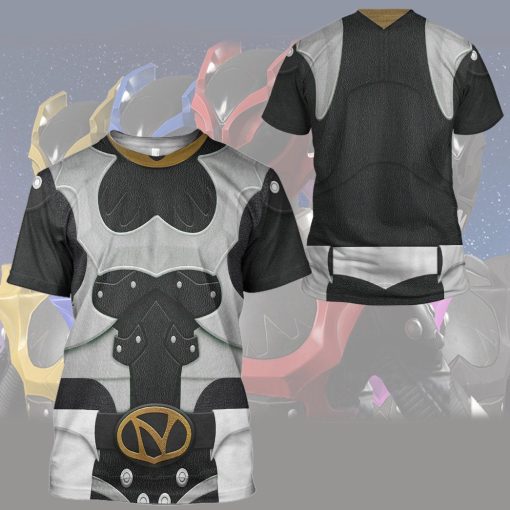 Gearhumans 3D Psycho Rangers Silver Psycho Costume Custom Hoodie Tshirt Apparel