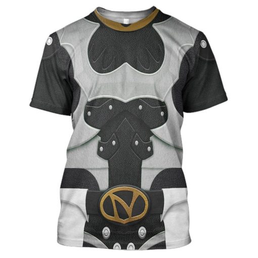 Gearhumans 3D Psycho Rangers Silver Psycho Costume Custom Hoodie Tshirt Apparel