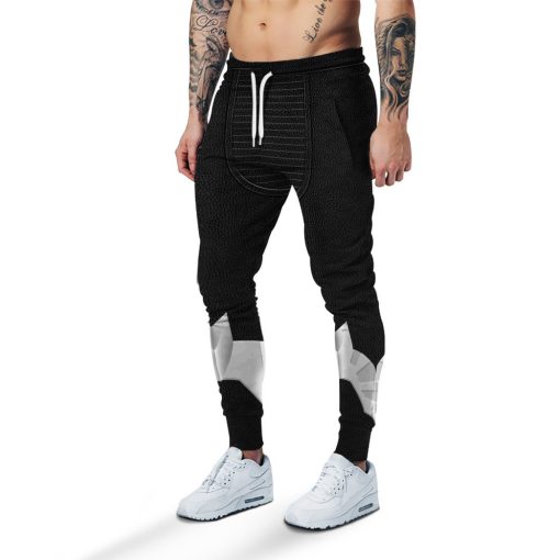 Gearhumans 3D Psycho Rangers Silver Psycho Costume Sweatpants - Image 3