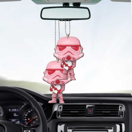 Gearhumans 3D S.W Stormtroper Happy Valentines Day Custom Car Hanging - Image 4