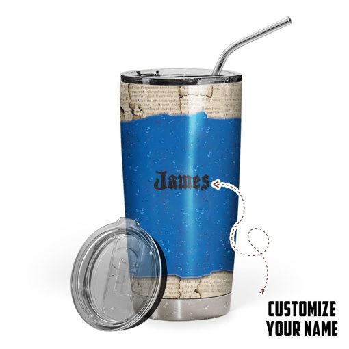 Gearhumans 3D HP Ravenclaw Custom Name Tumbler - Image 2
