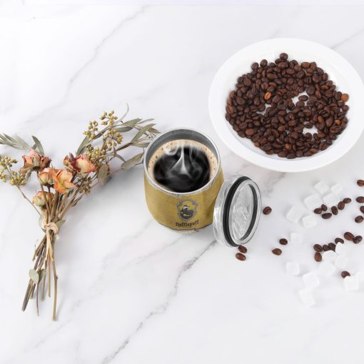 Gearhumans 3D HP Hufflepuff Custom Name Tumbler