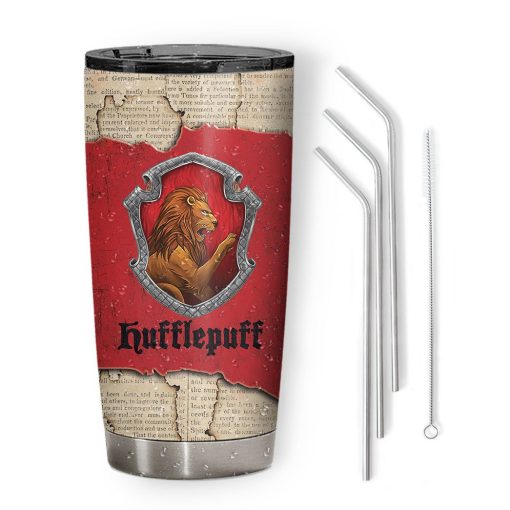 Gearhumans 3D HP Gryffindor Custom Name Tumbler - Image 3