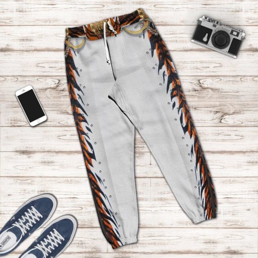 Gearhuman 3D Elvis Presley Tiger Jumpsuit Custom Sweatpants Apparel GV030933 Sweatpants