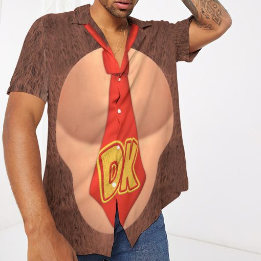 Gearhumans 3D Kong Cosplay Custom Short Sleeve Shirt - Image 4