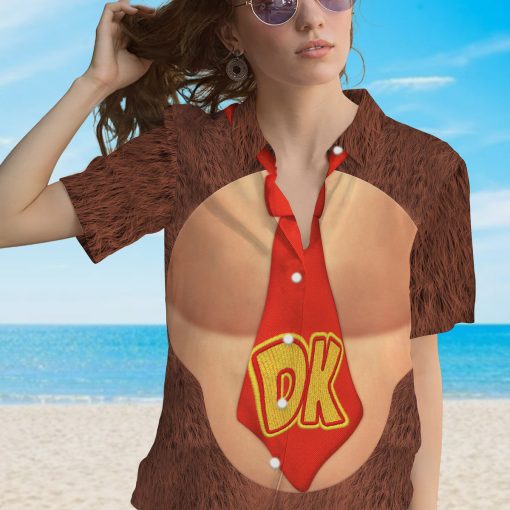 Gearhumans 3D Kong Cosplay Custom Short Sleeve Shirt - Image 13