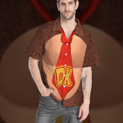 Gearhumans 3D Kong Cosplay Custom Short Sleeve Shirt - Image 14