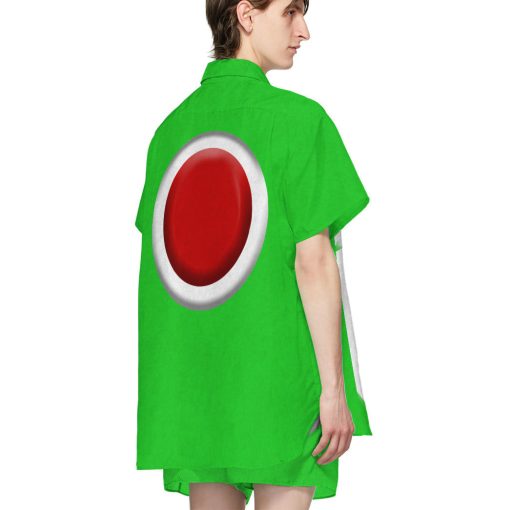 Gearhumans 3D Yoshi Cosplay Custom Short Sleeve Shirt - Image 3