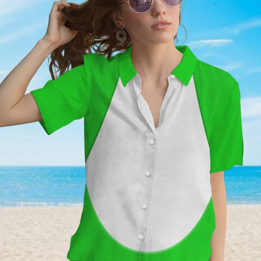 Gearhumans 3D Yoshi Cosplay Custom Short Sleeve Shirt - Image 6