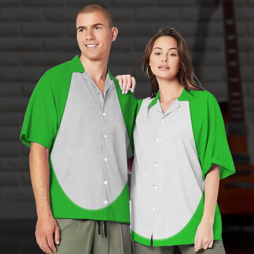 Gearhumans 3D Yoshi Cosplay Custom Short Sleeve Shirt - Image 7