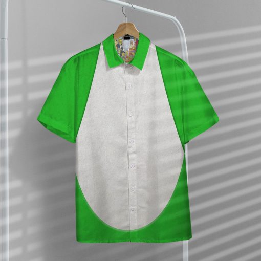 Gearhumans 3D Yoshi Cosplay Custom Short Sleeve Shirt - Image 9