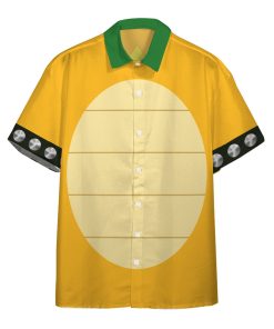 Gearhumans 3D Bowser Cosplay Custom Short Sleeve Shirt