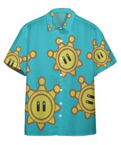 Gearhumans 3D Mario Sunshine Custom Short Sleeve Shirt